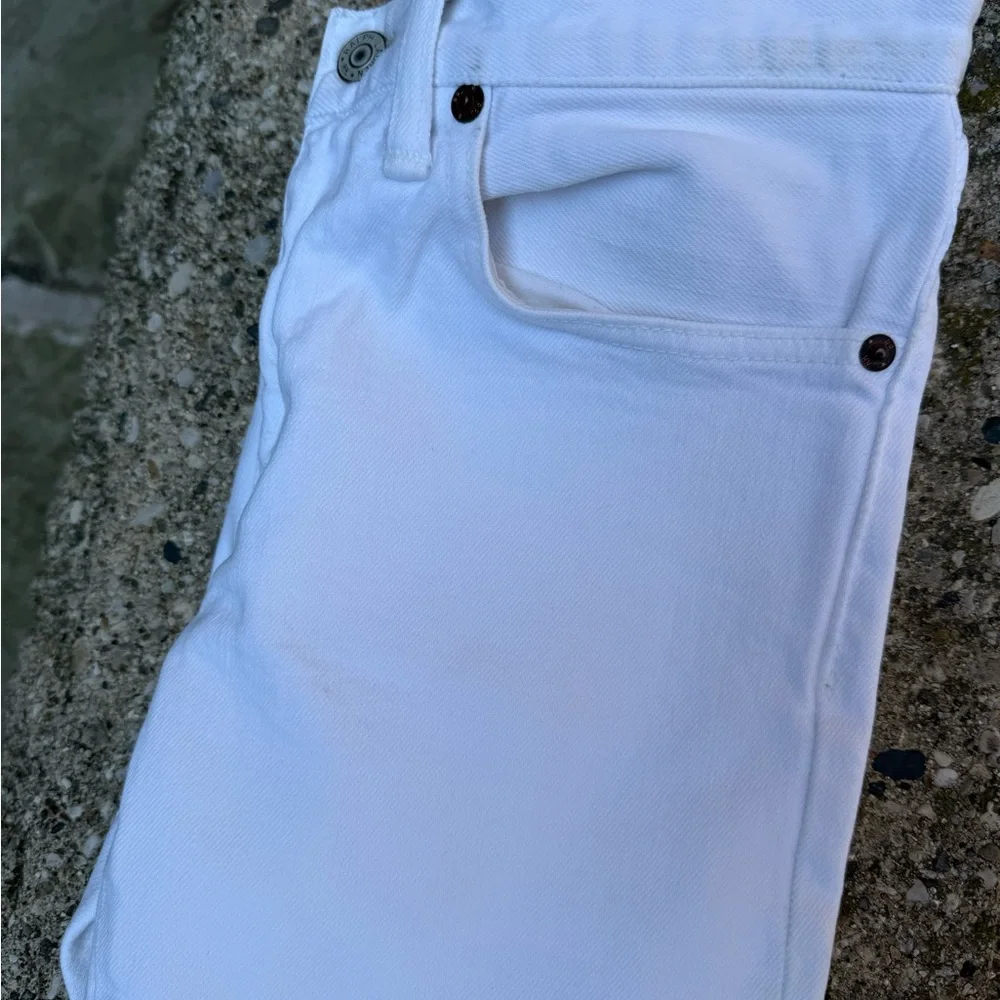Ralph Lauren Classic White Denim Size 25 - Picture 2 of 7